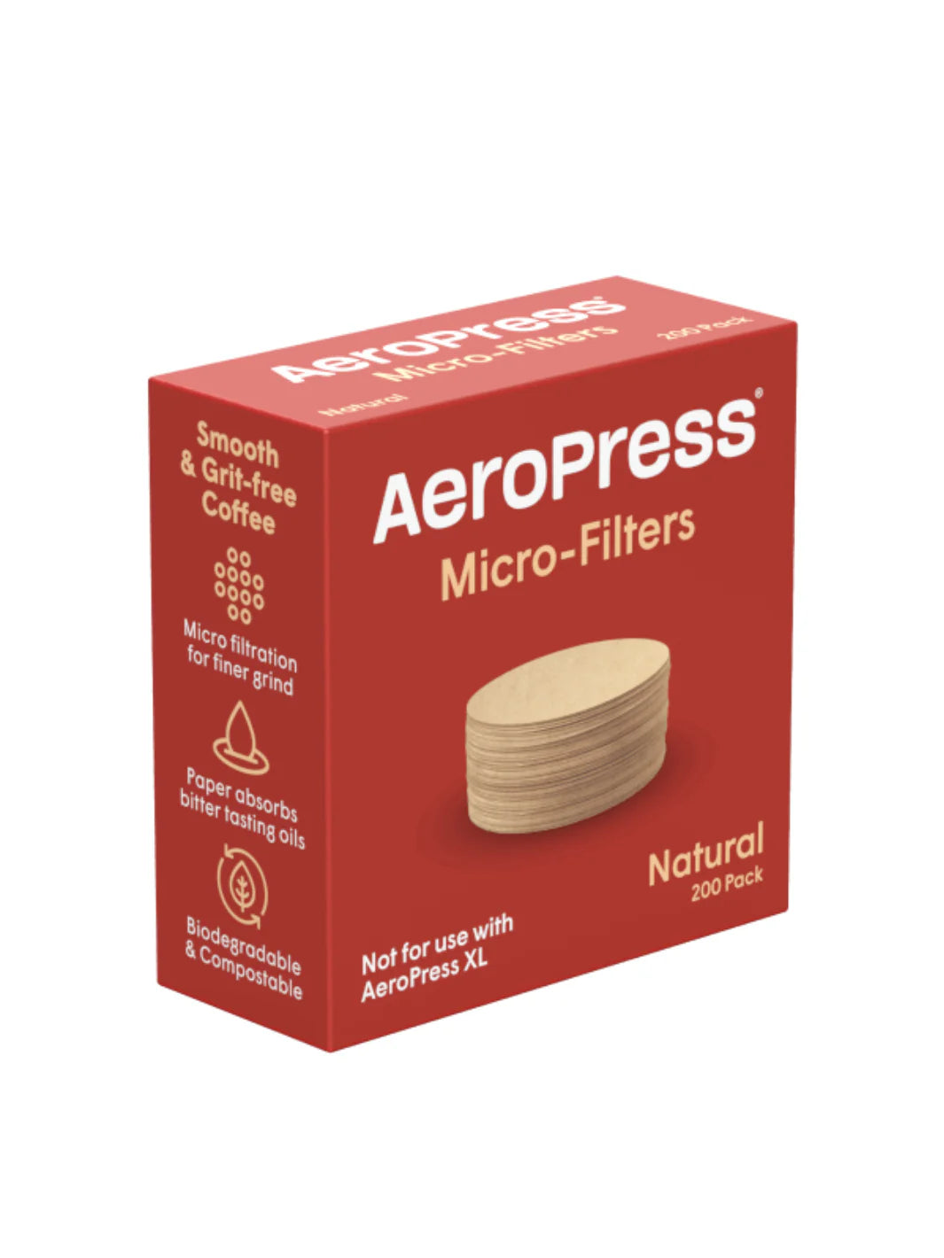 Aeropress Natural Microfilters (200 Pack)